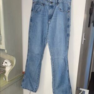 Wrangler Light Blue Flare Jeans for Women